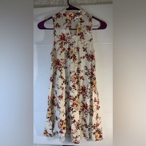 Love & fire rose ivory essential dress size medium